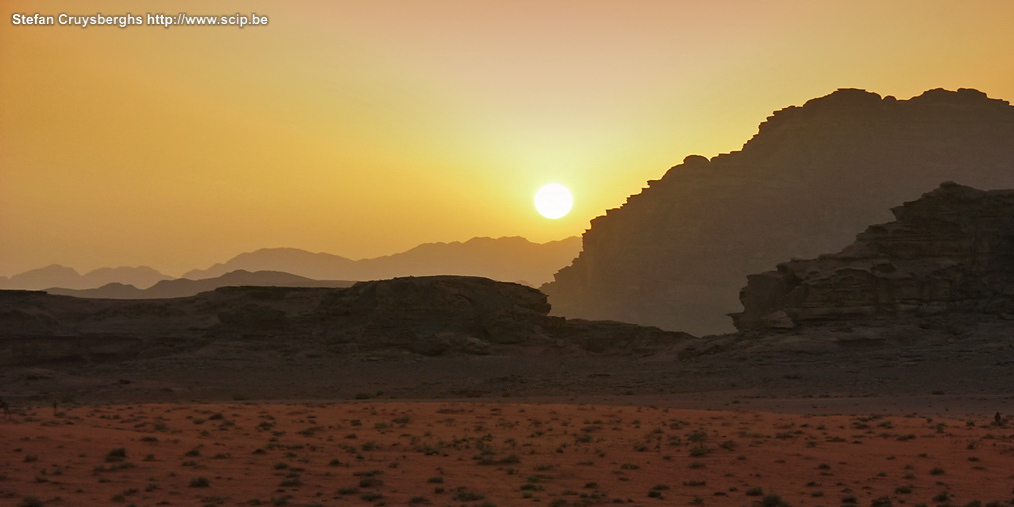 Wadi Rum - Zonsondergang  Stefan Cruysberghs